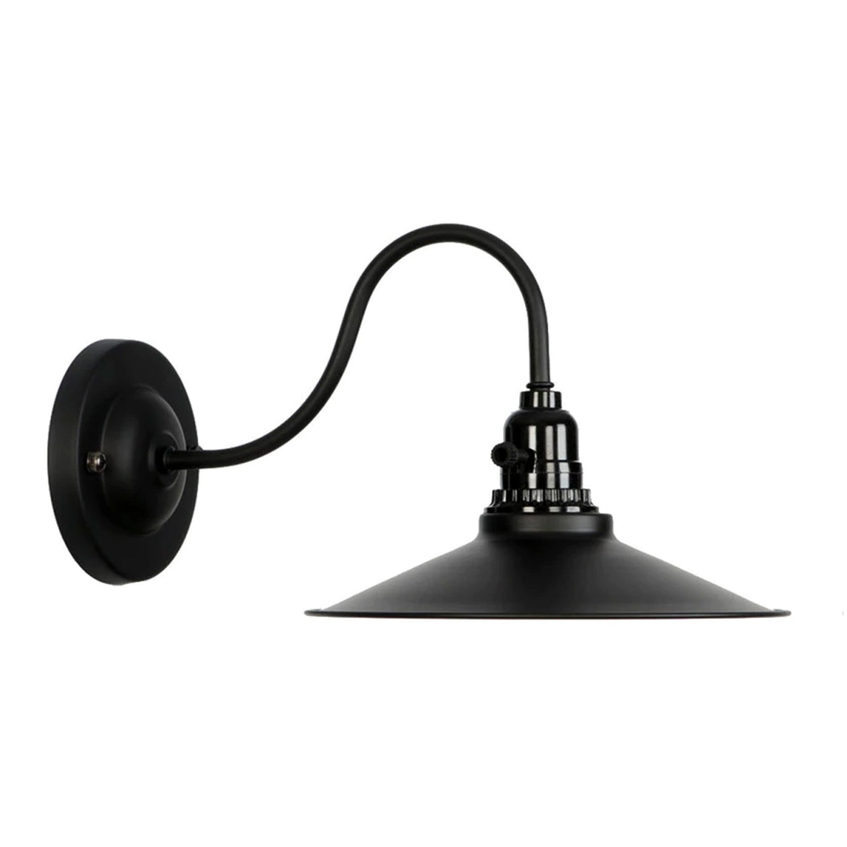 Retro Vintage Light Shade Ceiling Lifting Swan Neck Industrial Wall Lamp Fixture~2674