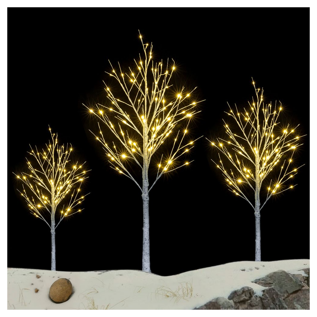 5FT Snowflake Christmas Tree with 72 LED Lamp
