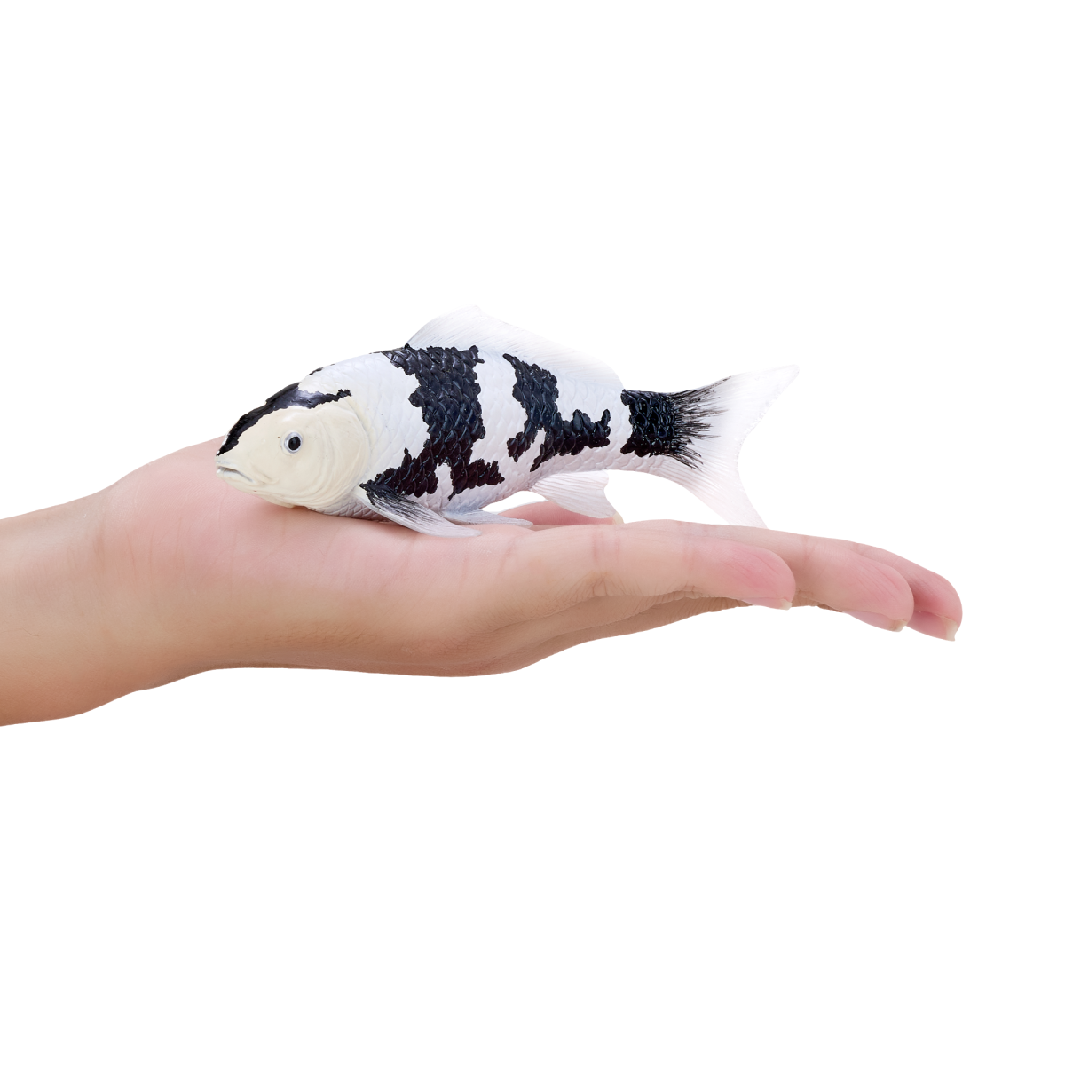 Koi Carp Shiro Utsuri Toy  Realistic Fish Figurine