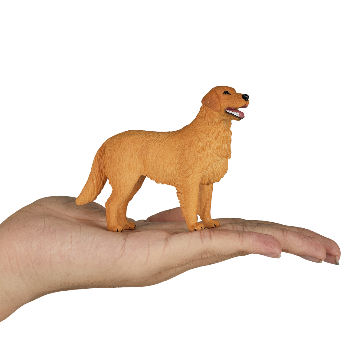 Golden Retriever Dog Toy  Realistic Pet Figurine