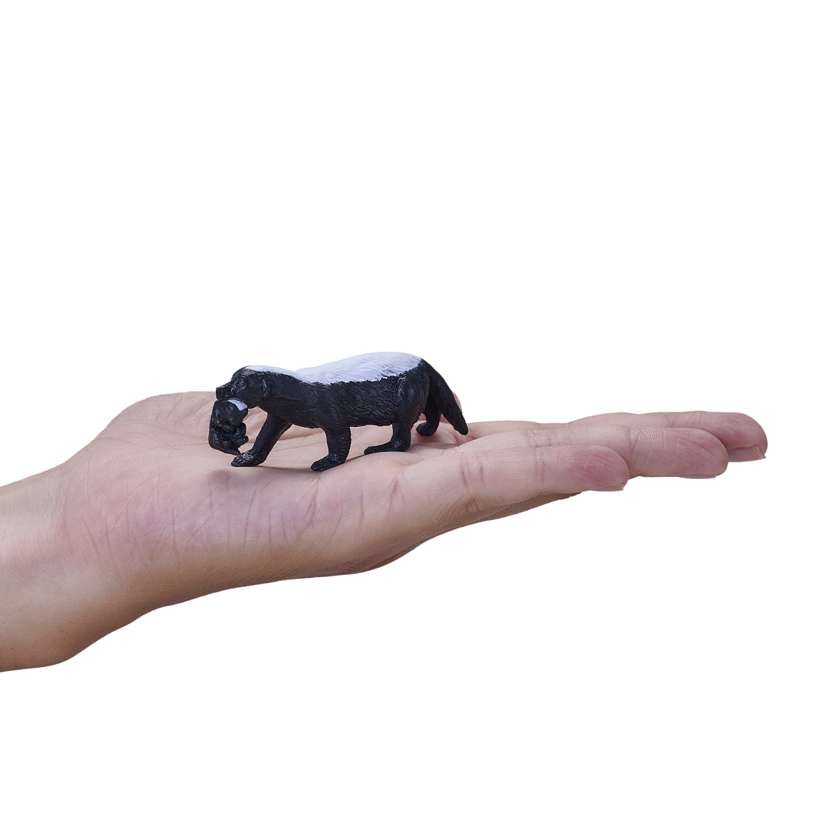 Honey Badger Female with Cub  Realistic Wildlife Animal Figure