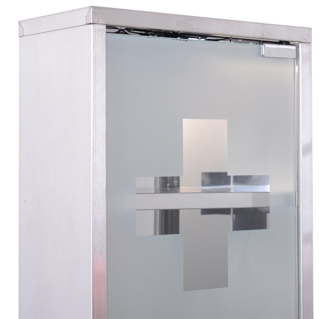 Wall Mounted Medicine Cabinet-Silver