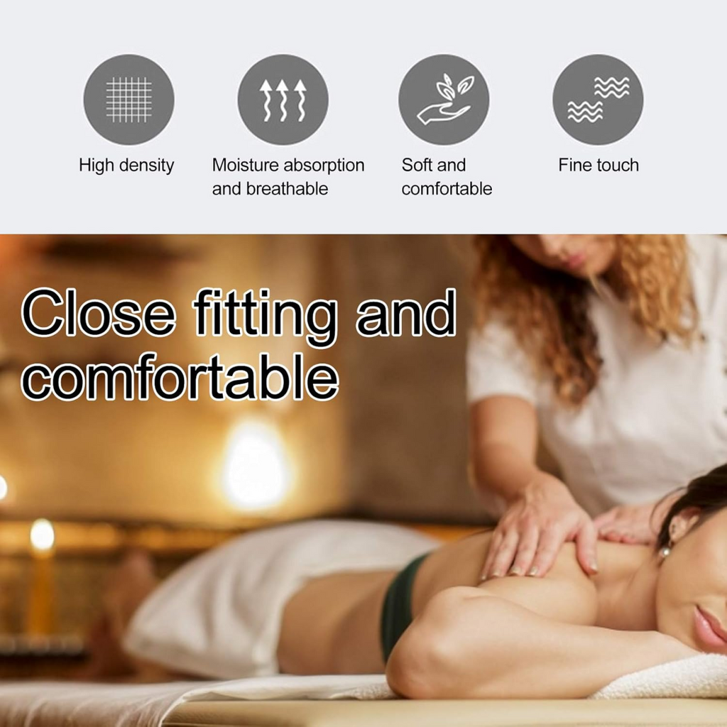 Disposable Massage Bed Face Covers, Non-Woven Fabric of Beauty Chair Sheets