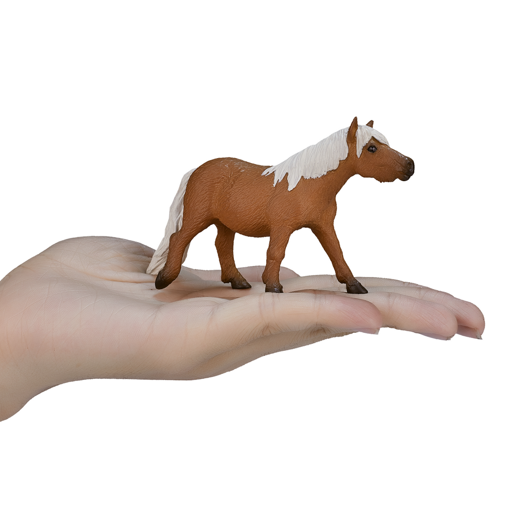 Shetland Pony Toy  Realistic Farm Animal Figurine