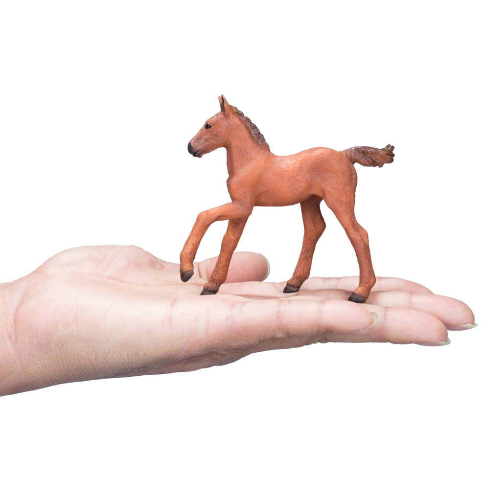 Arabian Foal Chestnut Toy  Realistic Horse Figurine
