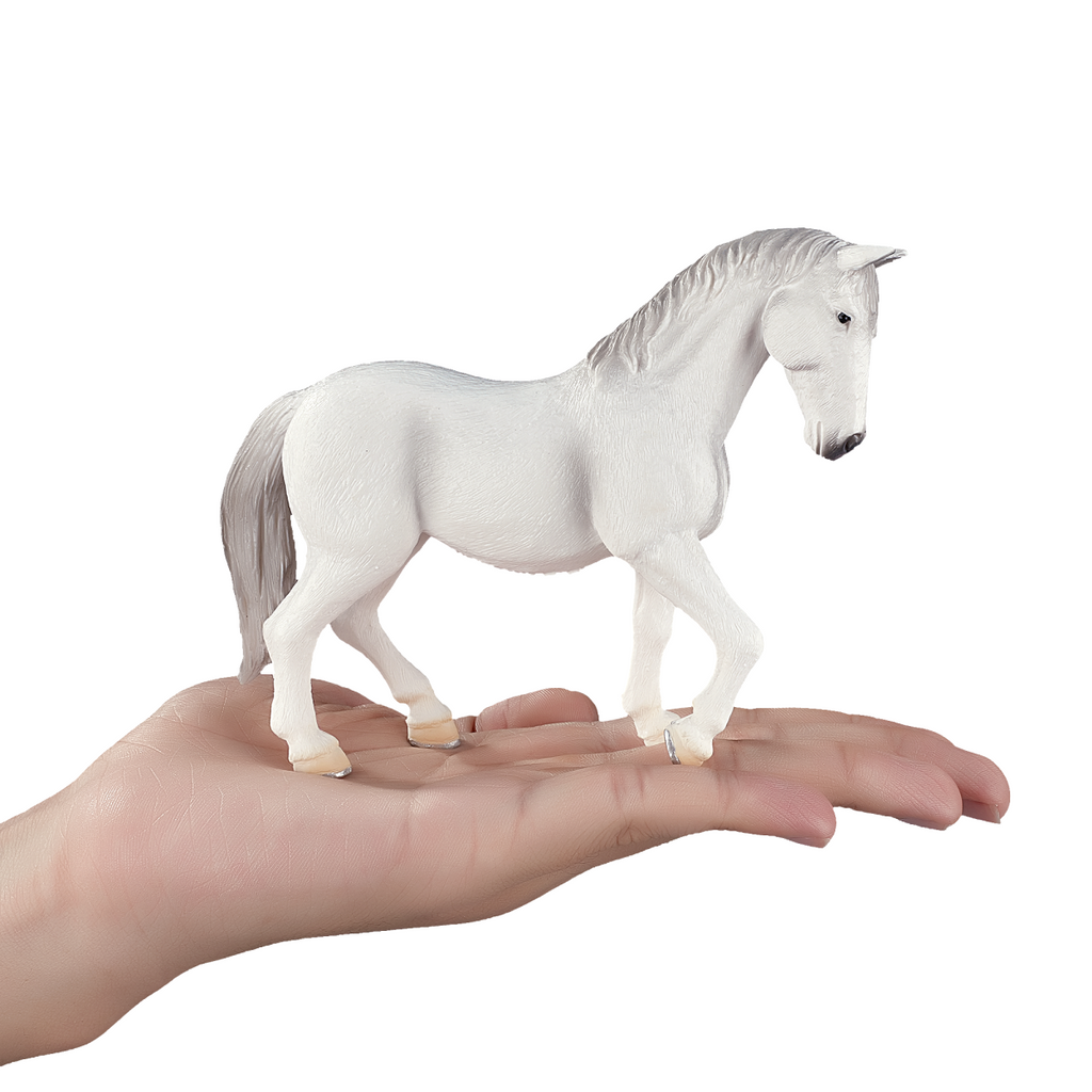 Lipizzaner Mare Horse Toy  Realistic Equestrian Model