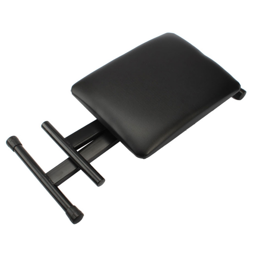 【Replace 53441860】 Adjustable Folding Piano Bench Stool Seat Black