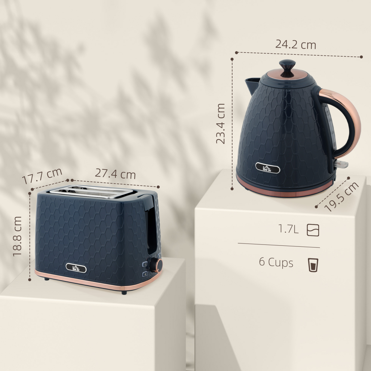 Kettle and Toaster Set