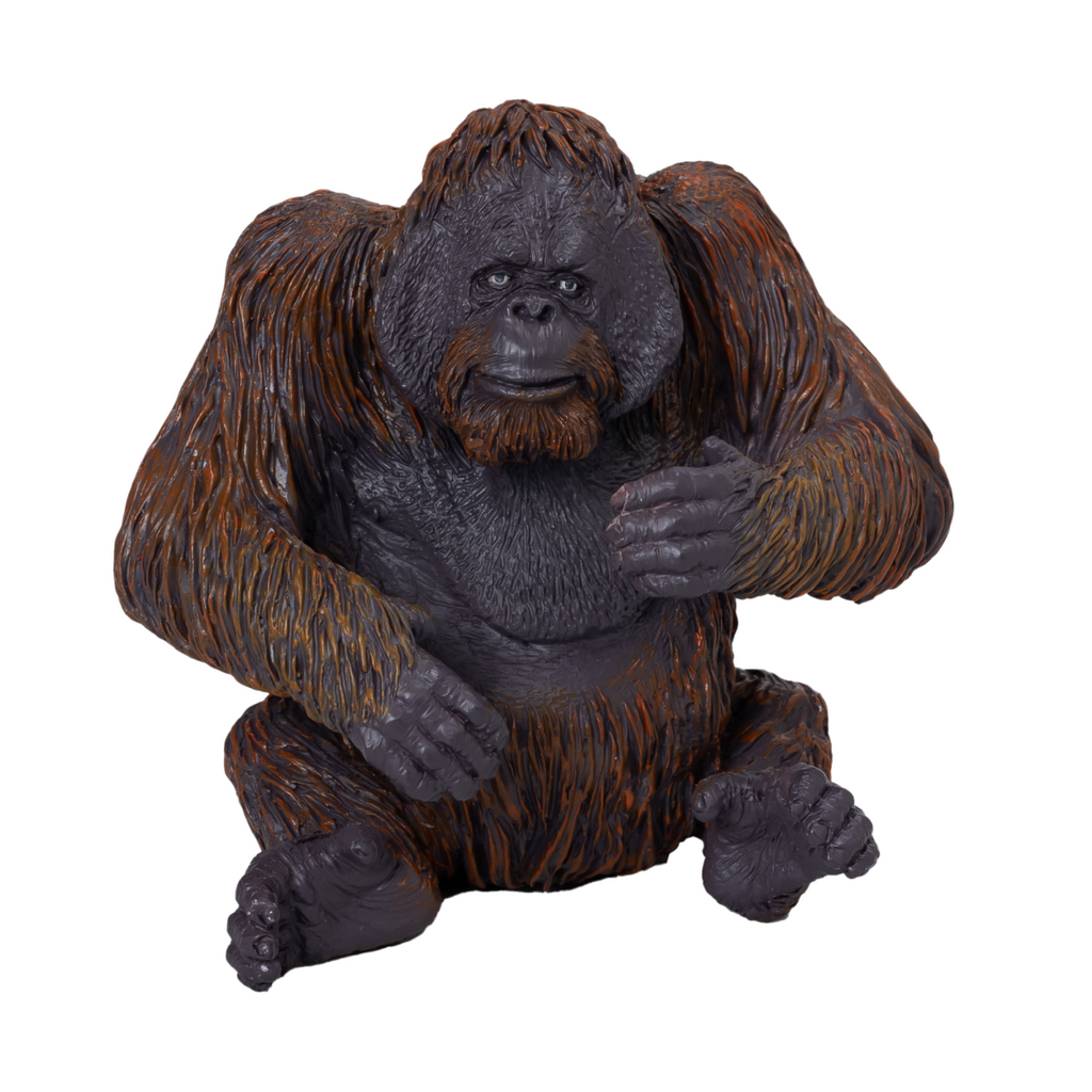 Orangutan Toy  Realistic Rainforest Wildlife Figure