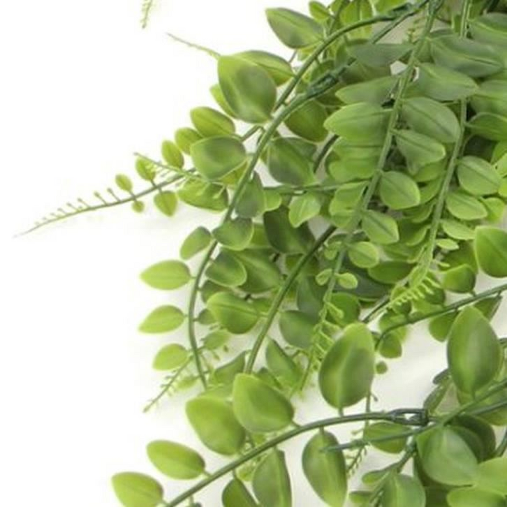 Pack of 6 x Hanging UV and Fire Resistant Artificial Green Pothos Plant 85cm