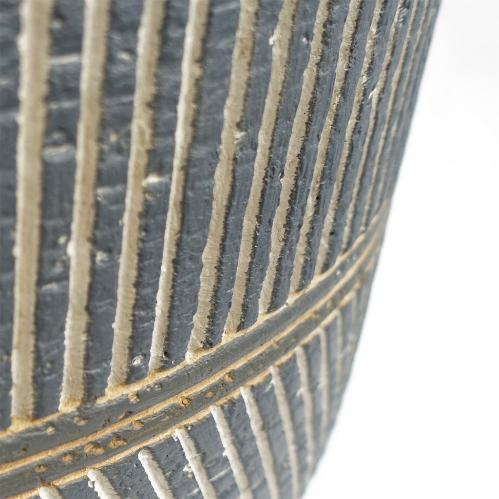 29cm x 43cm Large Maral Planter with Etching Composite Plant Pot