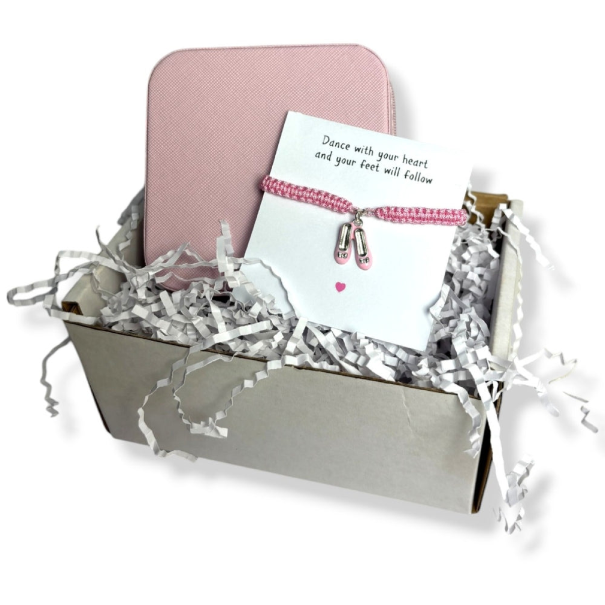 Ballet Shoes Friendship Bracelet & Jewellery Box Gift Hamper