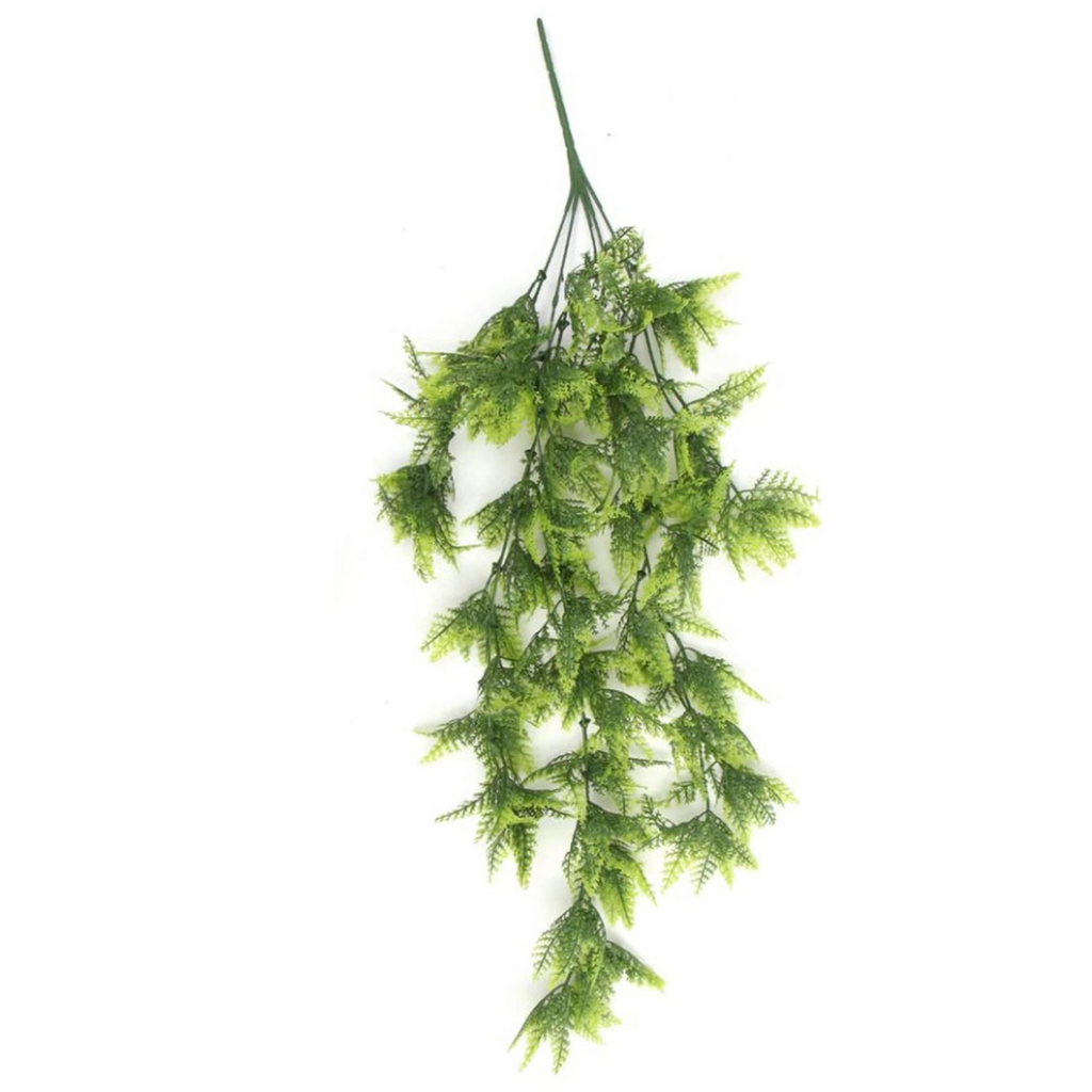 Pack of 6 x Hanging UV and Fire Resistant Artificial Boston Fern Plant 75cm