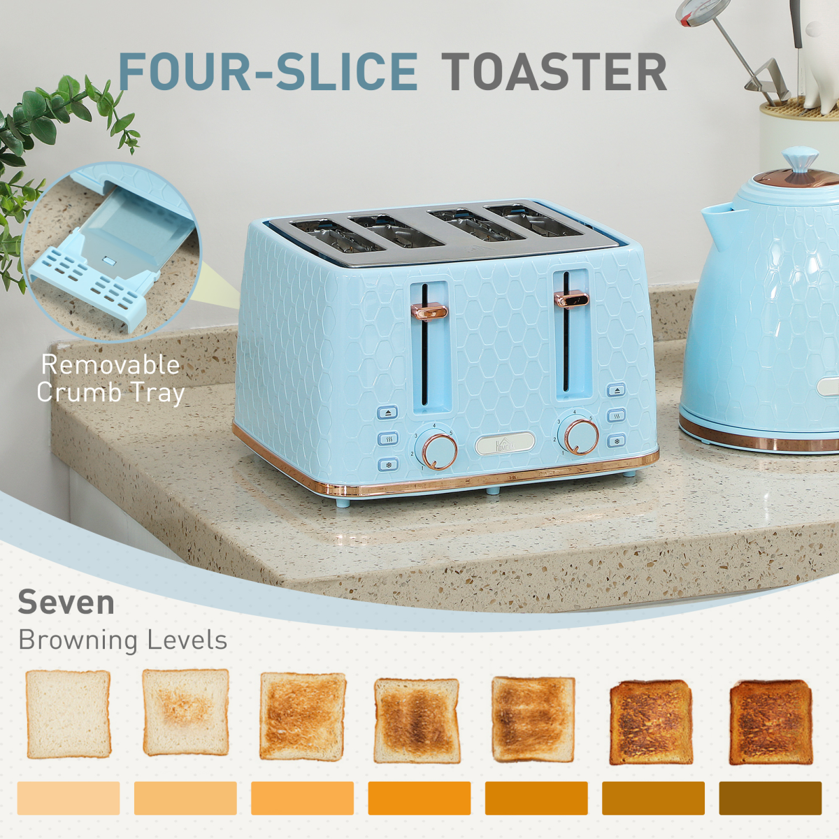 Kettle and Toaster Set