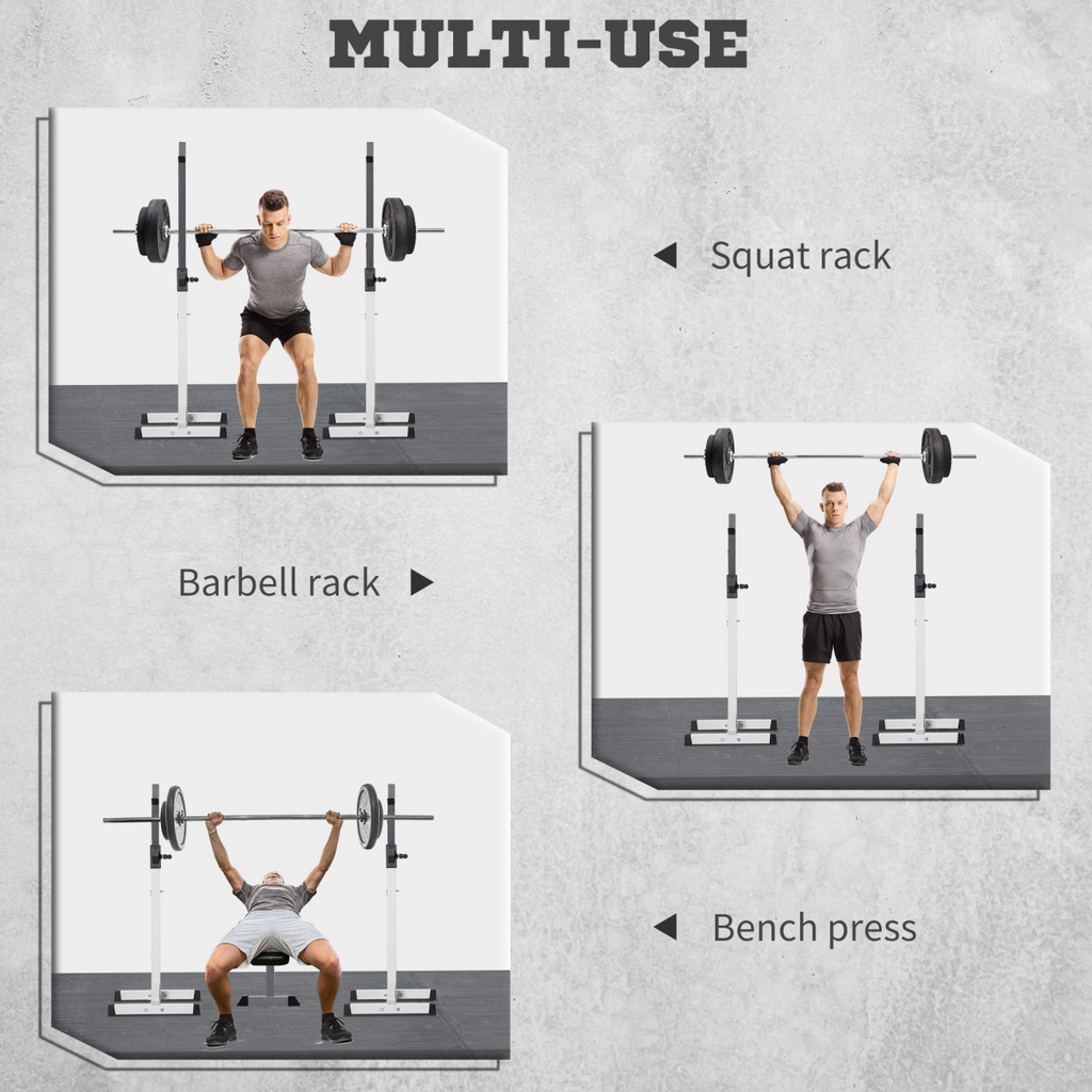 Heavy Duty Weight Stand Bar Barbell Squat Stand Power Rack, for Home, Gym