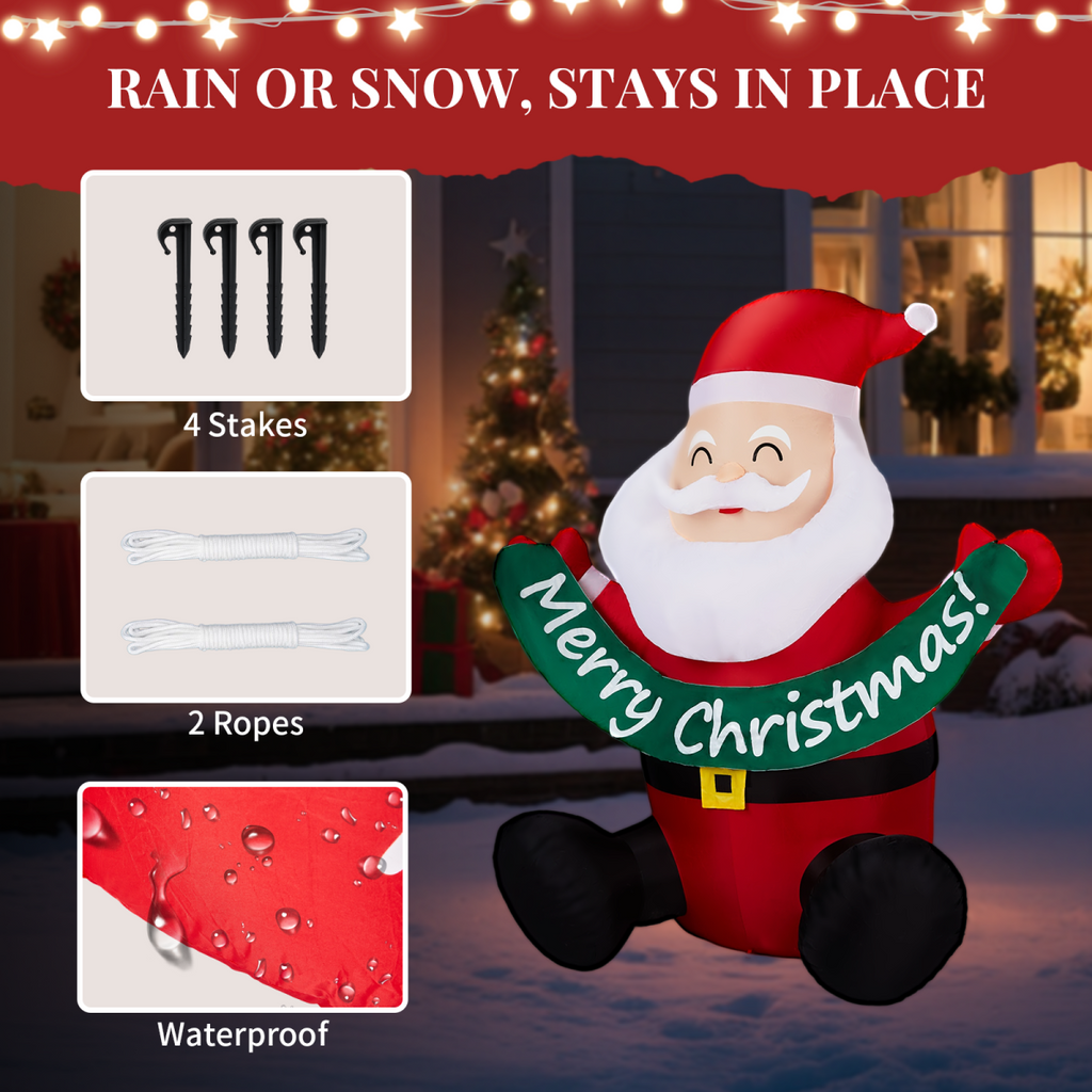 1.75M Lighted Christmas Inflatable Decoration