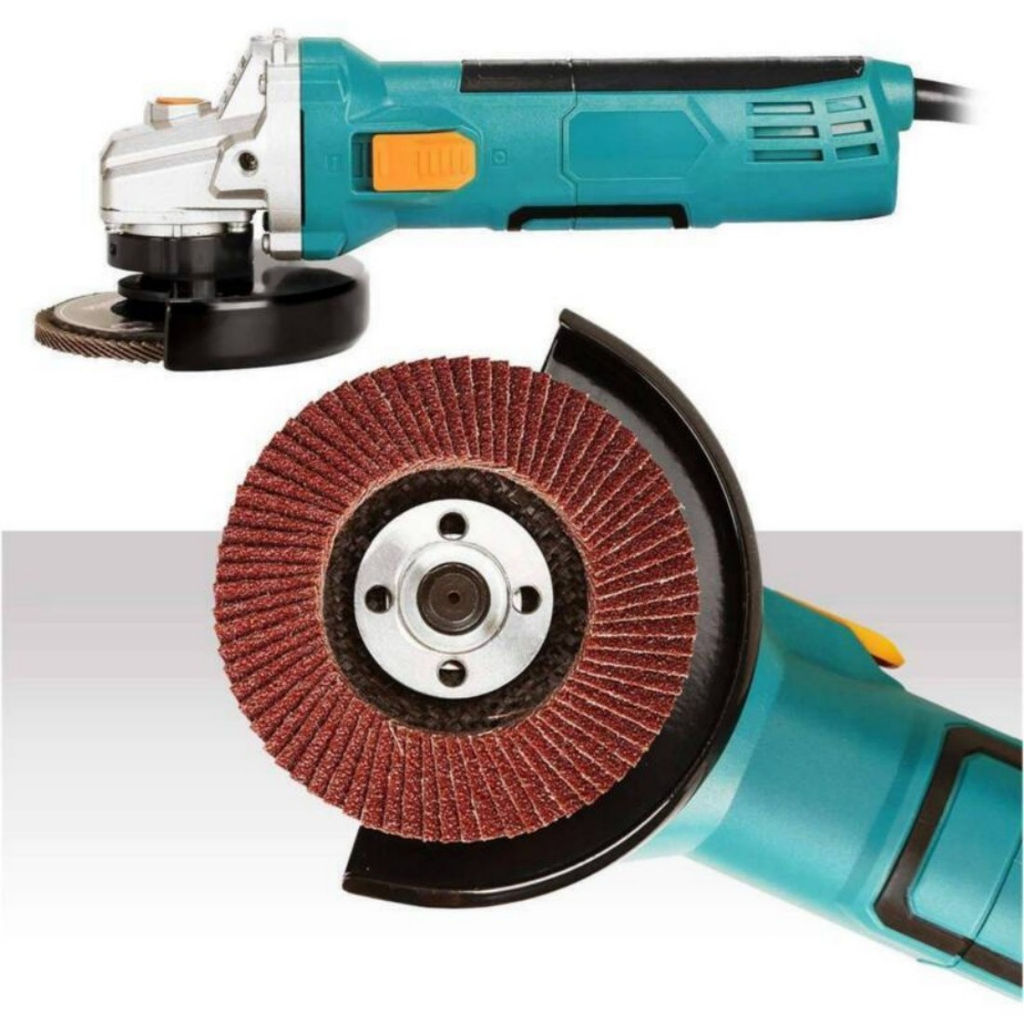 15PCS FLAP DISCS 115mm SANDING GRIT GRINDING WHEELS 60 Grit Angle Grinder UK