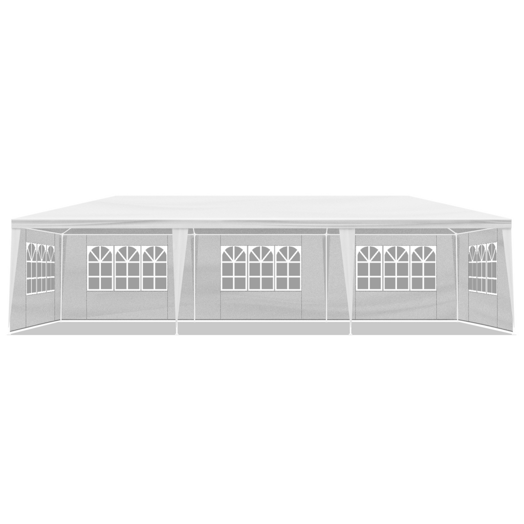 3*9m 5-Sided Iron PE Cloth Spiral Pipe Pergola
