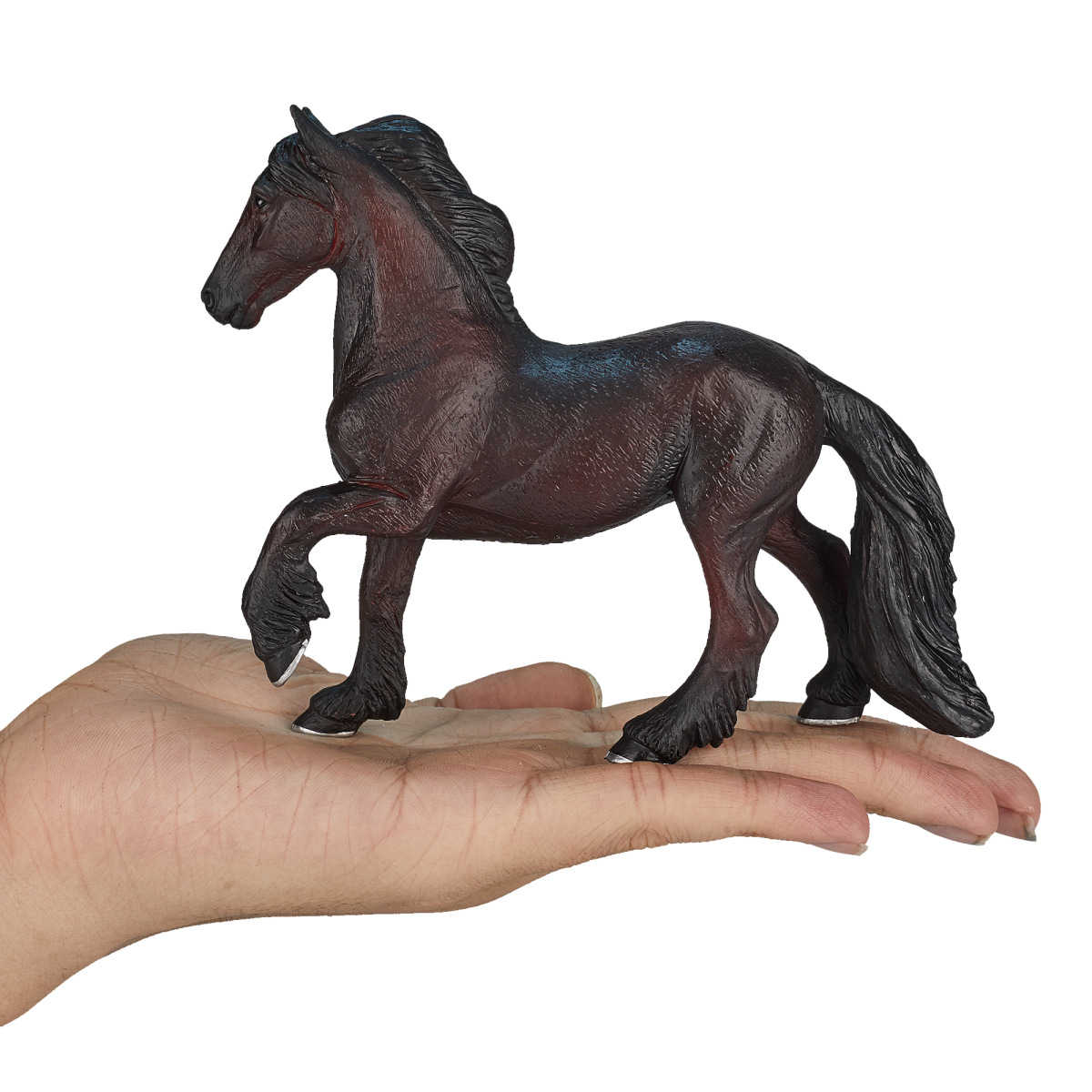 Friesian Mare Horse Toy  Realistic Equestrian Model