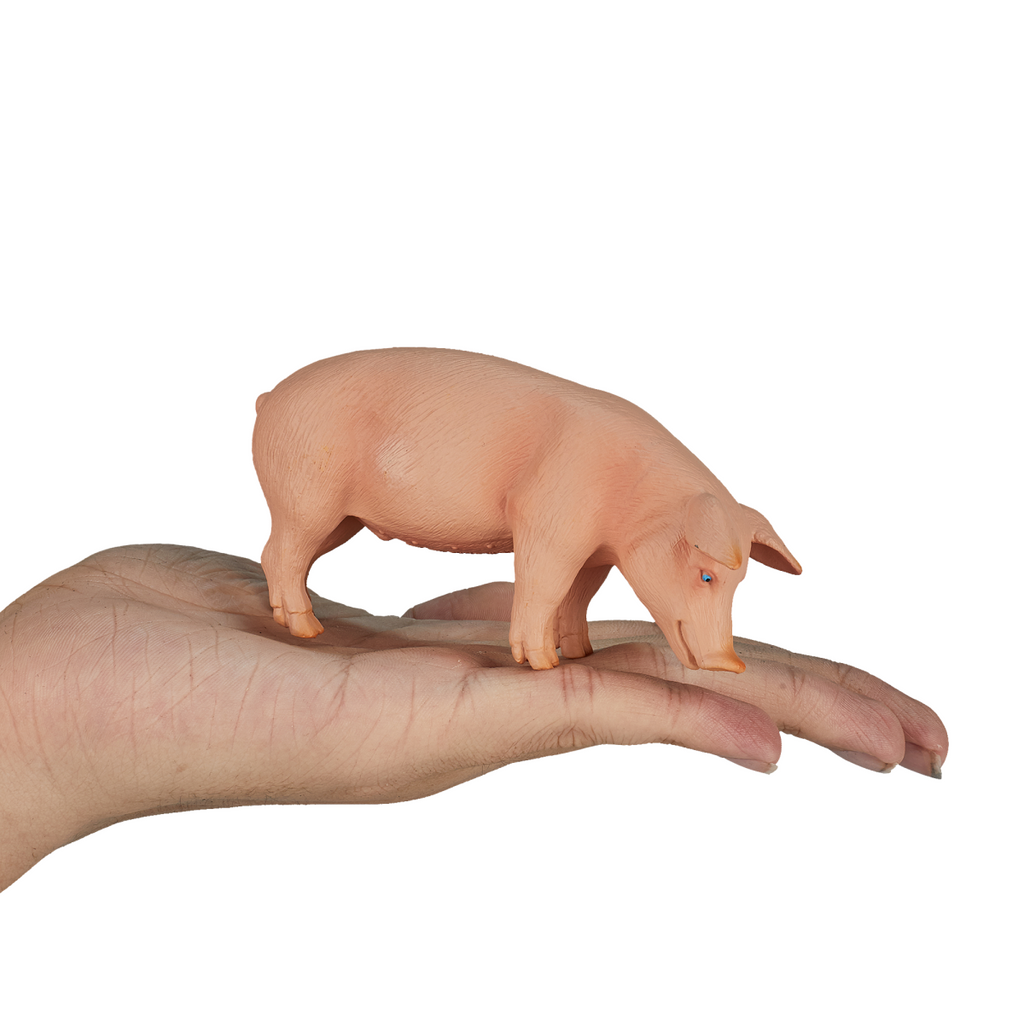 Wild Boar Pig Toy  Realistic Farm & Forest Animal Figure