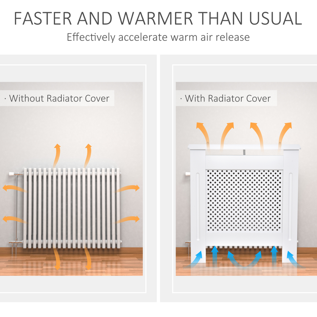 78Lx19Wx82Hcm Radiator Cover Heating Cabinet Grill Style Diamond Design