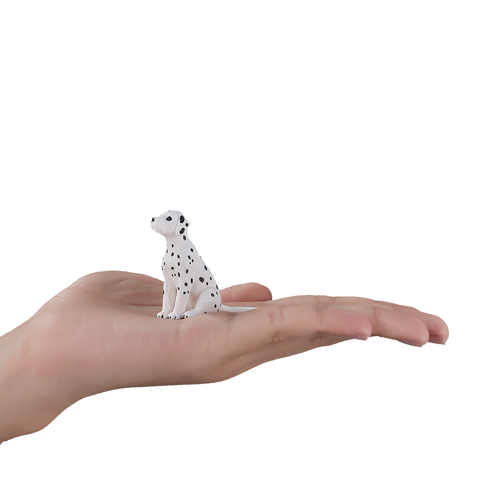 Dalmatian Puppy Toy  Realistic Pet Figurine
