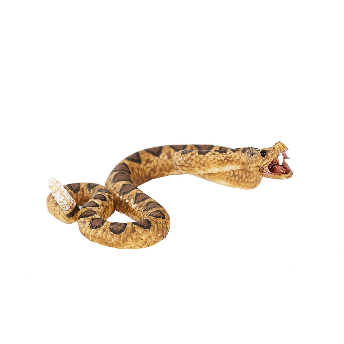 Rattlesnake Toy  Realistic Reptile Model