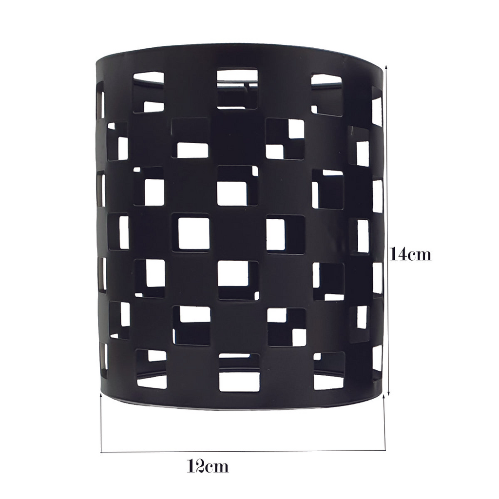 Industrial Black Cage Wall light~2568