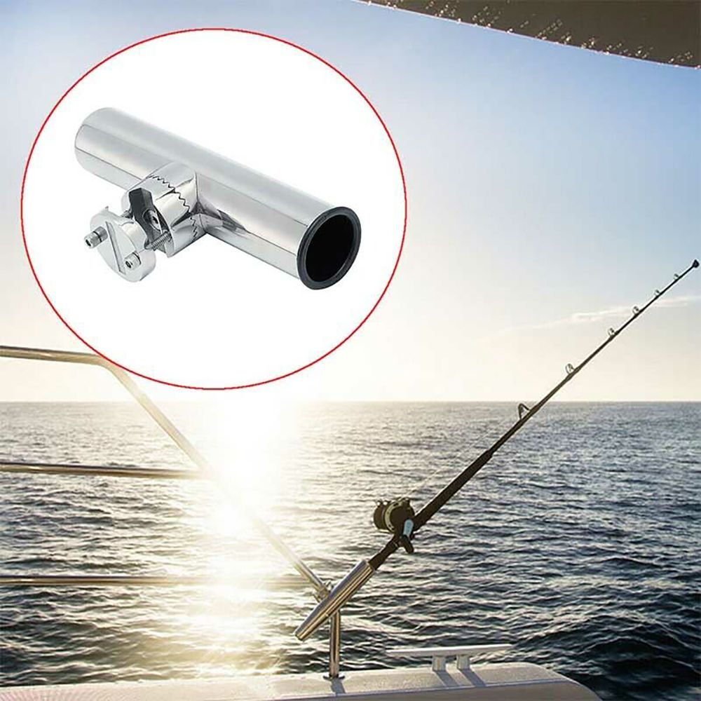 19-25mm Fishing Rod Holder Stainless Steel Rail Mount Rail For Marine Boat # UK