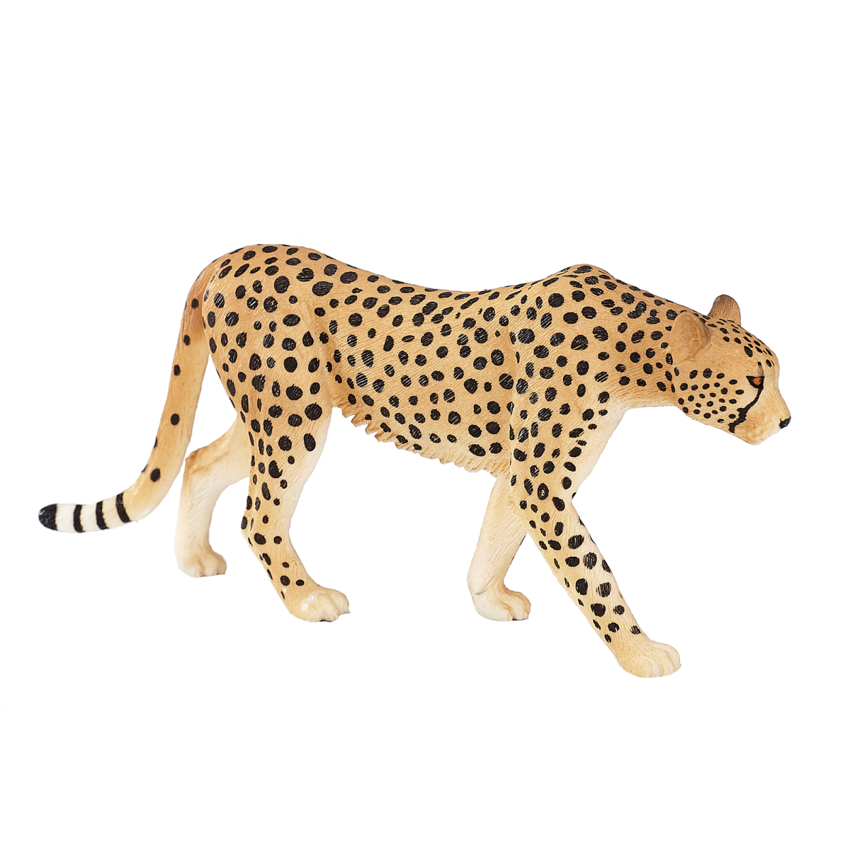 Male Cheetah Toy  Realistic African Wildlife Figurine