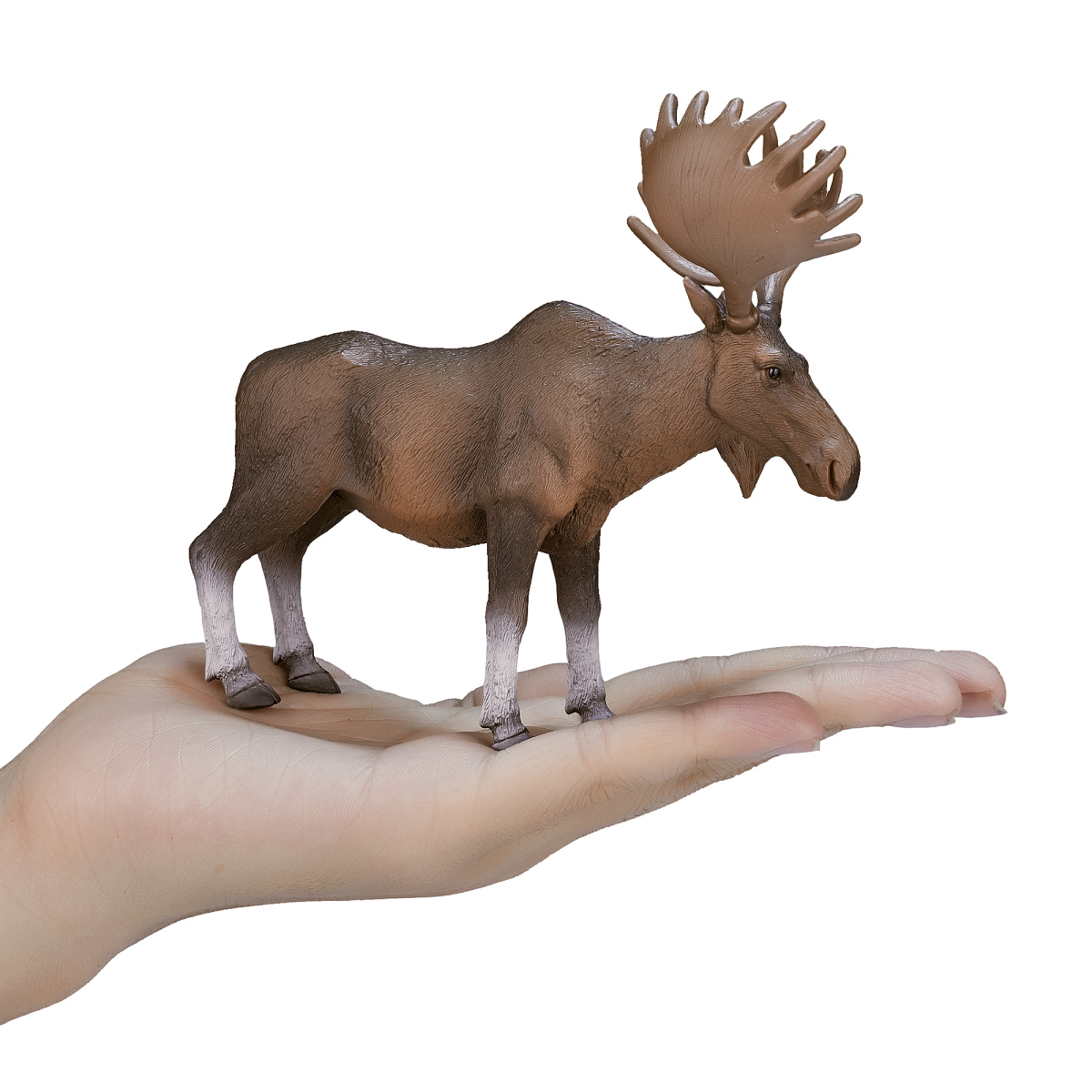 Moose Toy  Realistic Woodland Wildlife Figurine