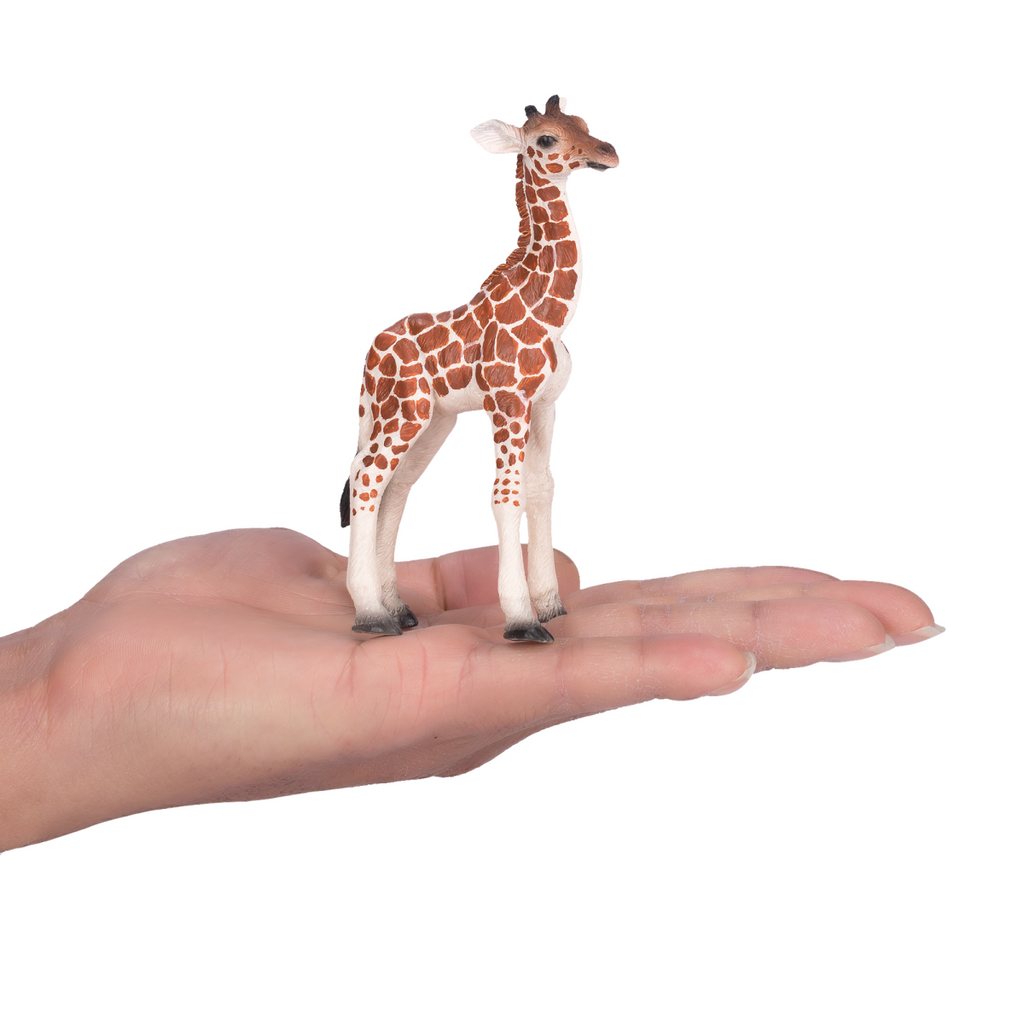 Giraffe Calf Toy  Realistic African Wildlife Figure