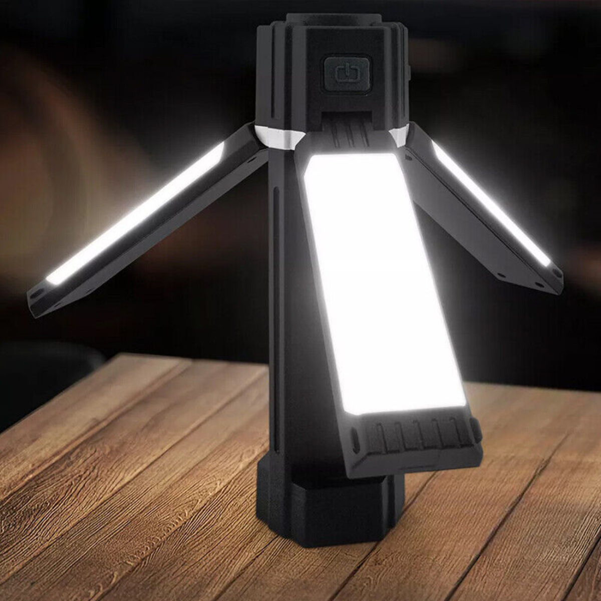 （2 pack）Rechargeable Foldable LED Camping Lantern Light Outdoor Camping Hiking Flashlight  Work Light  Camping Lantern Light