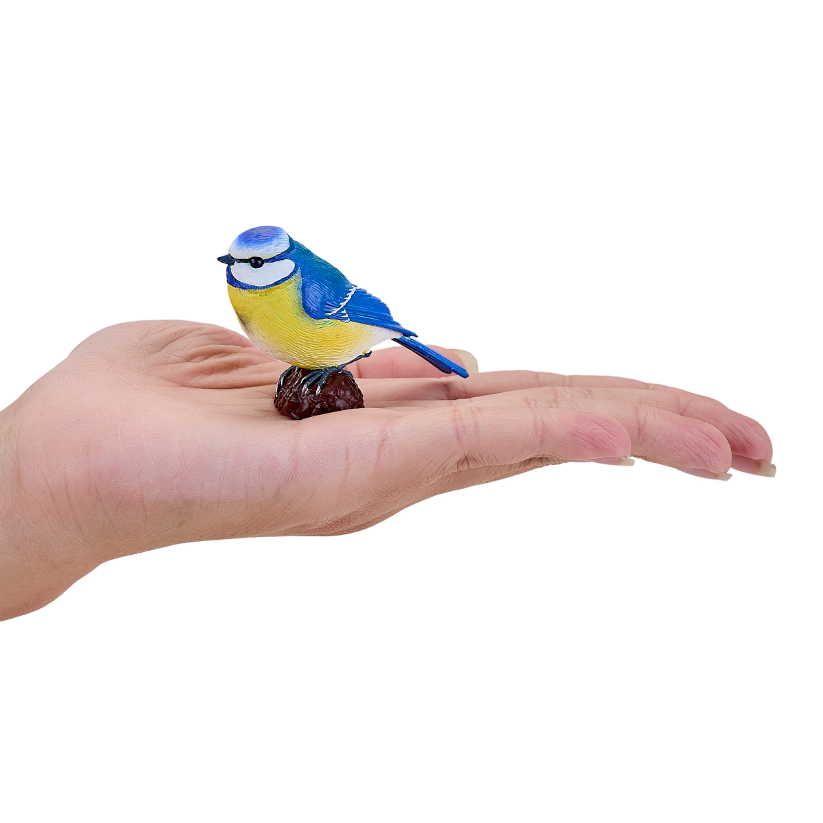 Blue Tit Bird Toy  Realistic Wildlife Figurine