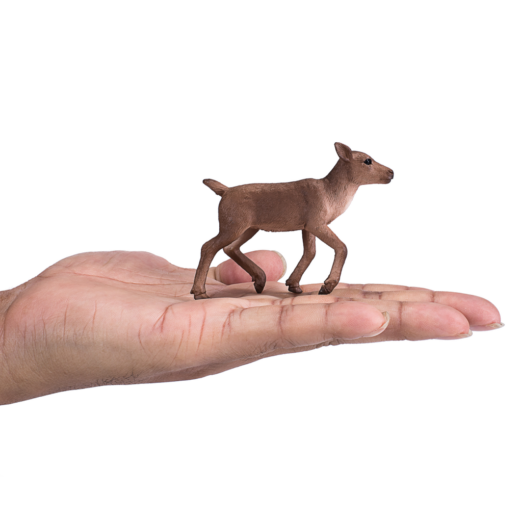 Reindeer Calf Toy  Realistic Arctic Wildlife Model