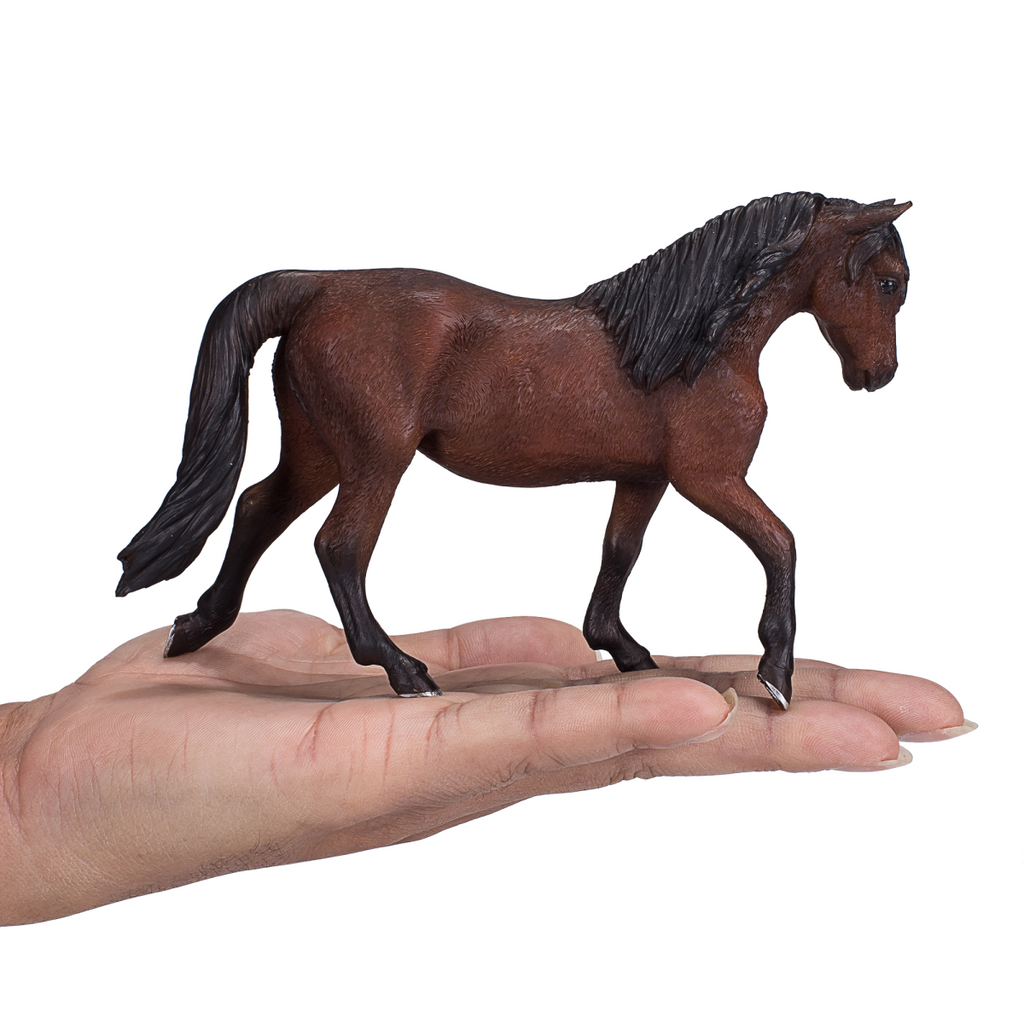 Morgan Stallion Bay Toy  Realistic Equestrian Figure