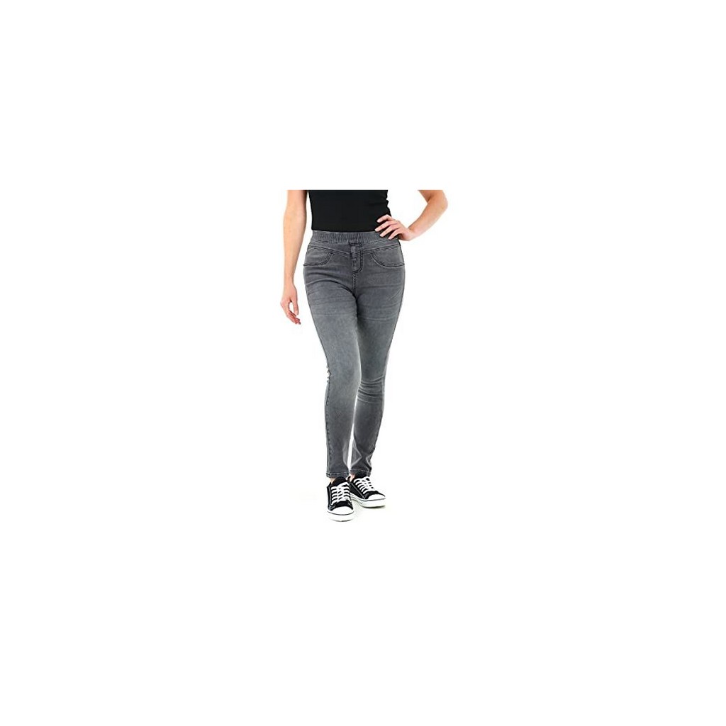 Ladies Sculpt Jeggings Grey 10
