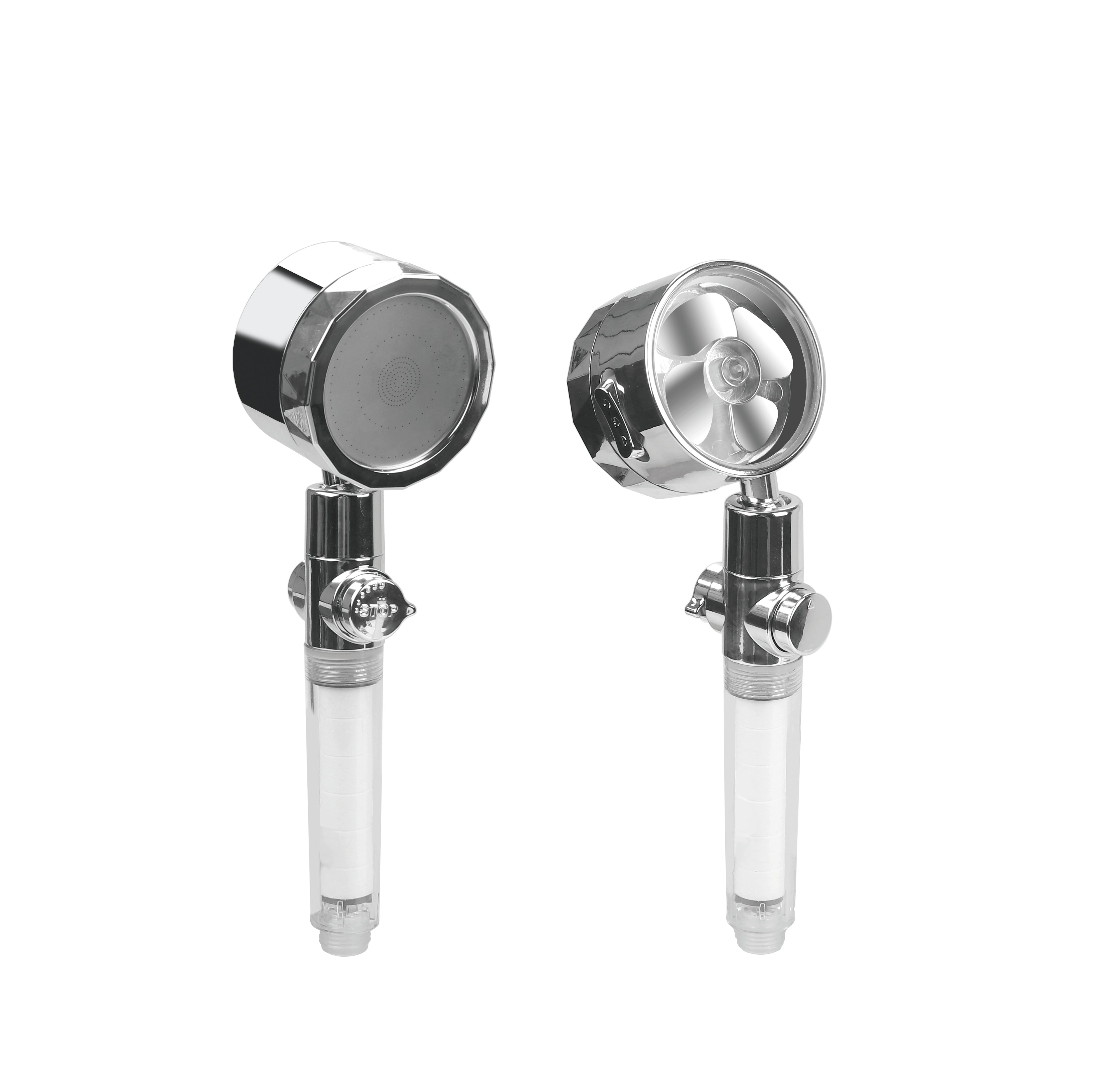 Turbo Shower Head with Filters