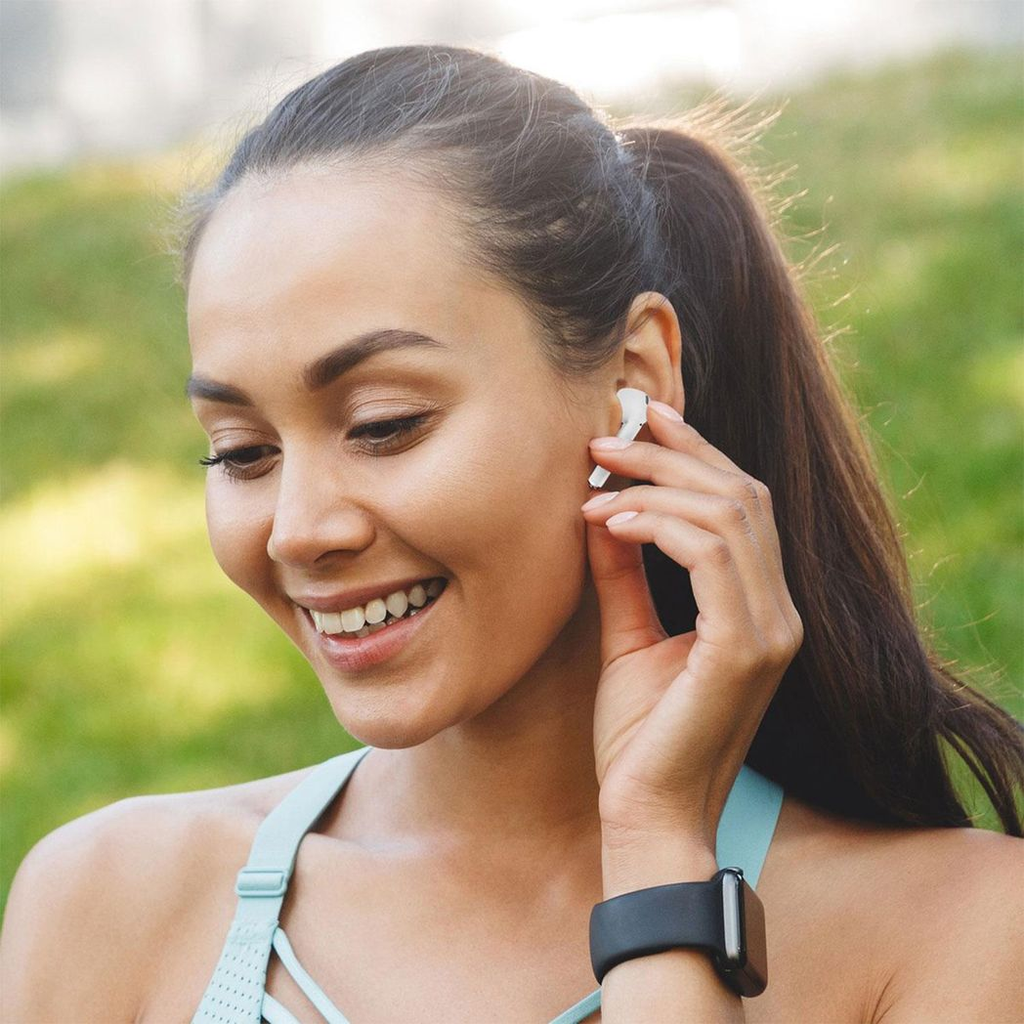 FX Wireless headset with Built-in Battery USB Charging Cable Extendable