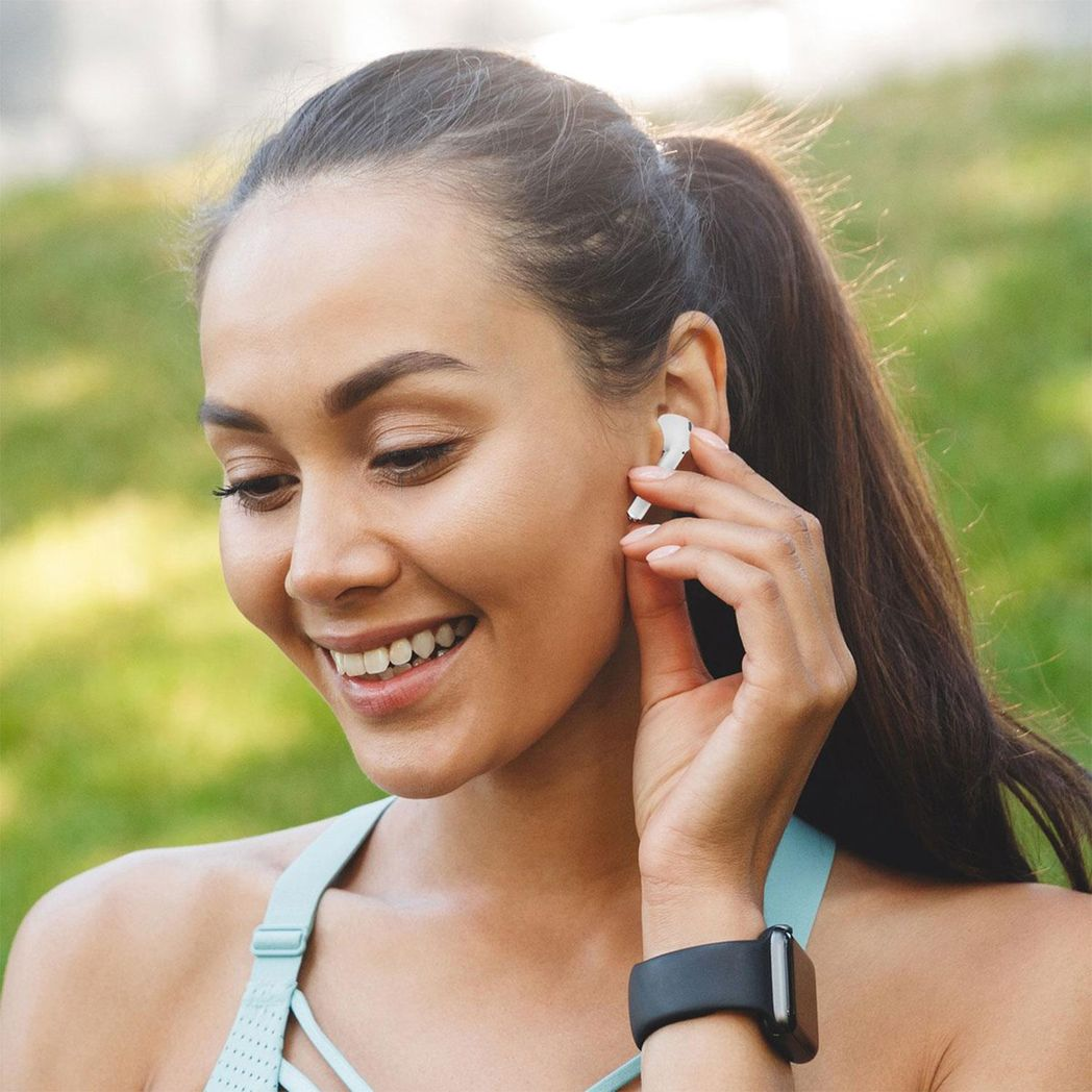 FX Wireless headset with Built-in Battery USB Charging Cable Extendable