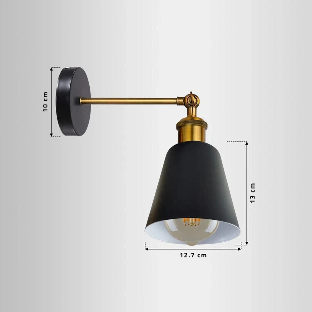 Industrial Metal Wall Mounted Wall lamp Fitting E27 Wall Lighting Fixture ~6212