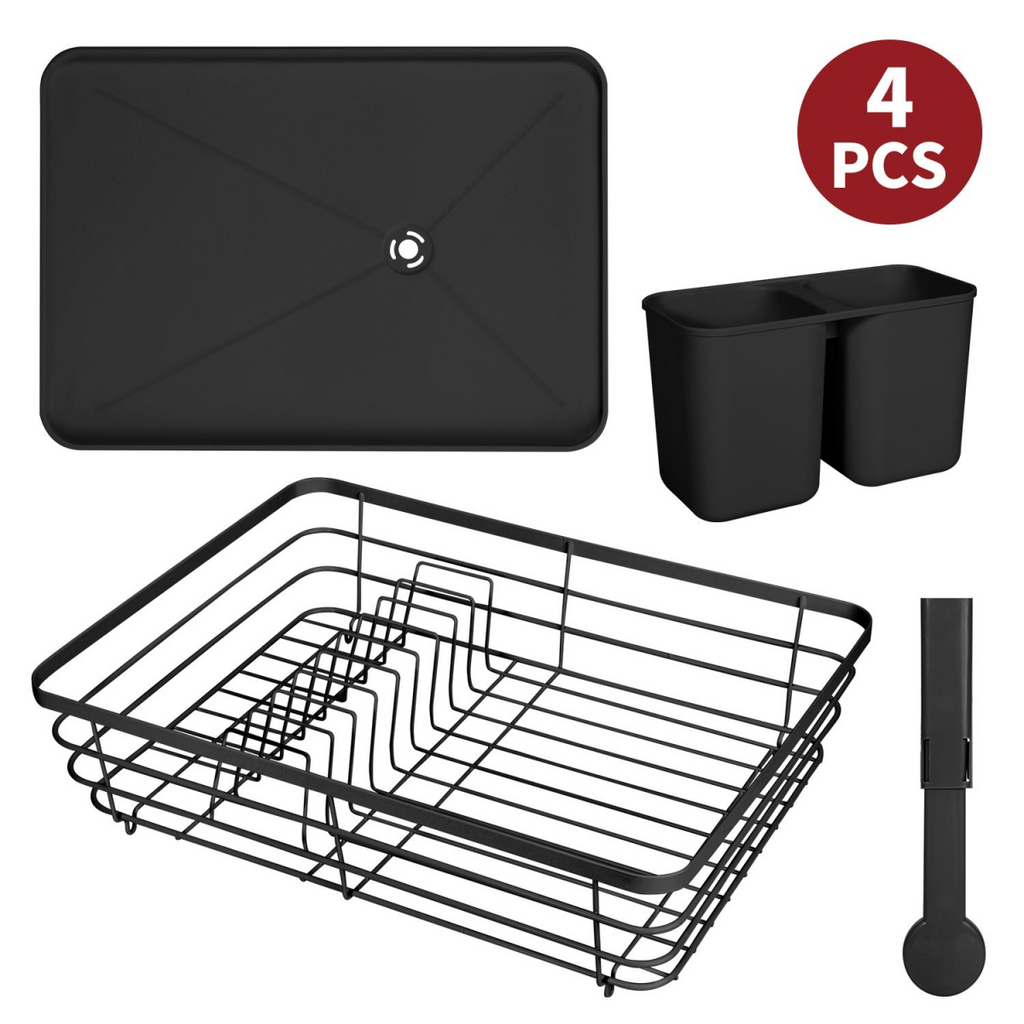 Vinsani Black Dish Rack