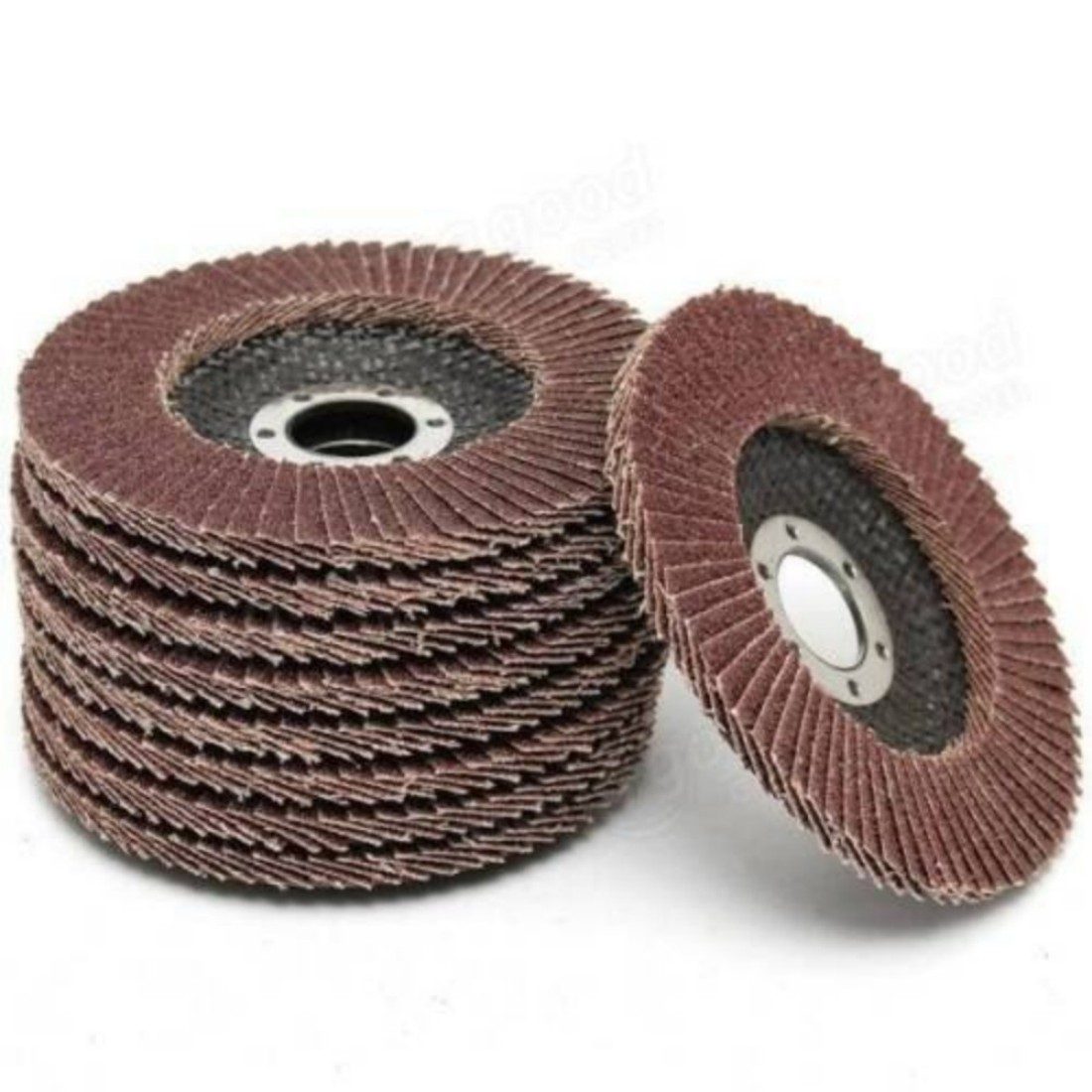 15PCS FLAP DISCS 115mm SANDING GRIT GRINDING WHEELS 60 Grit Angle Grinder UK