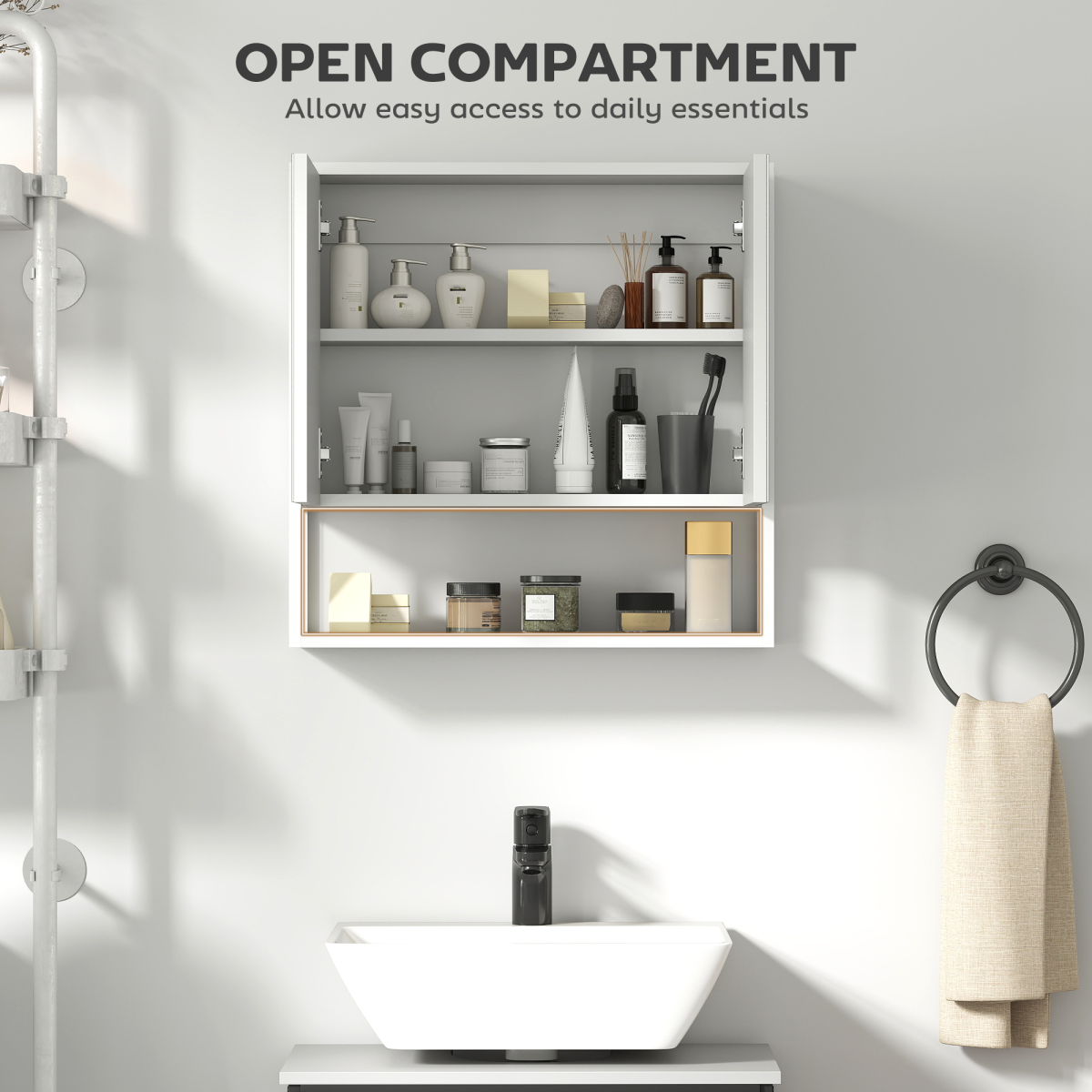 Bathroom Cabinet with Mirror