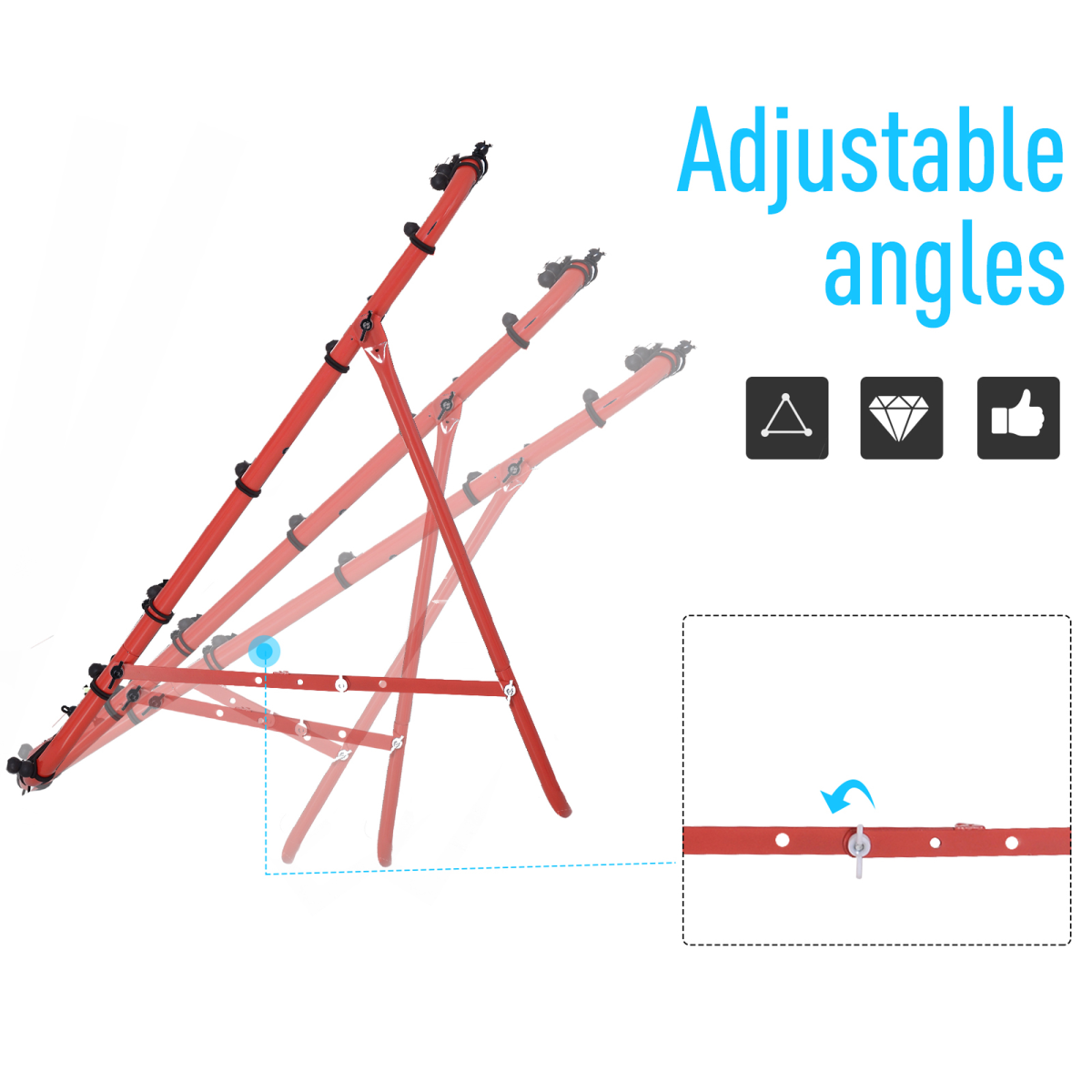 Rebounder Net Practise Goal Play Kids Adults Baseball Soccer Training HOMCOM