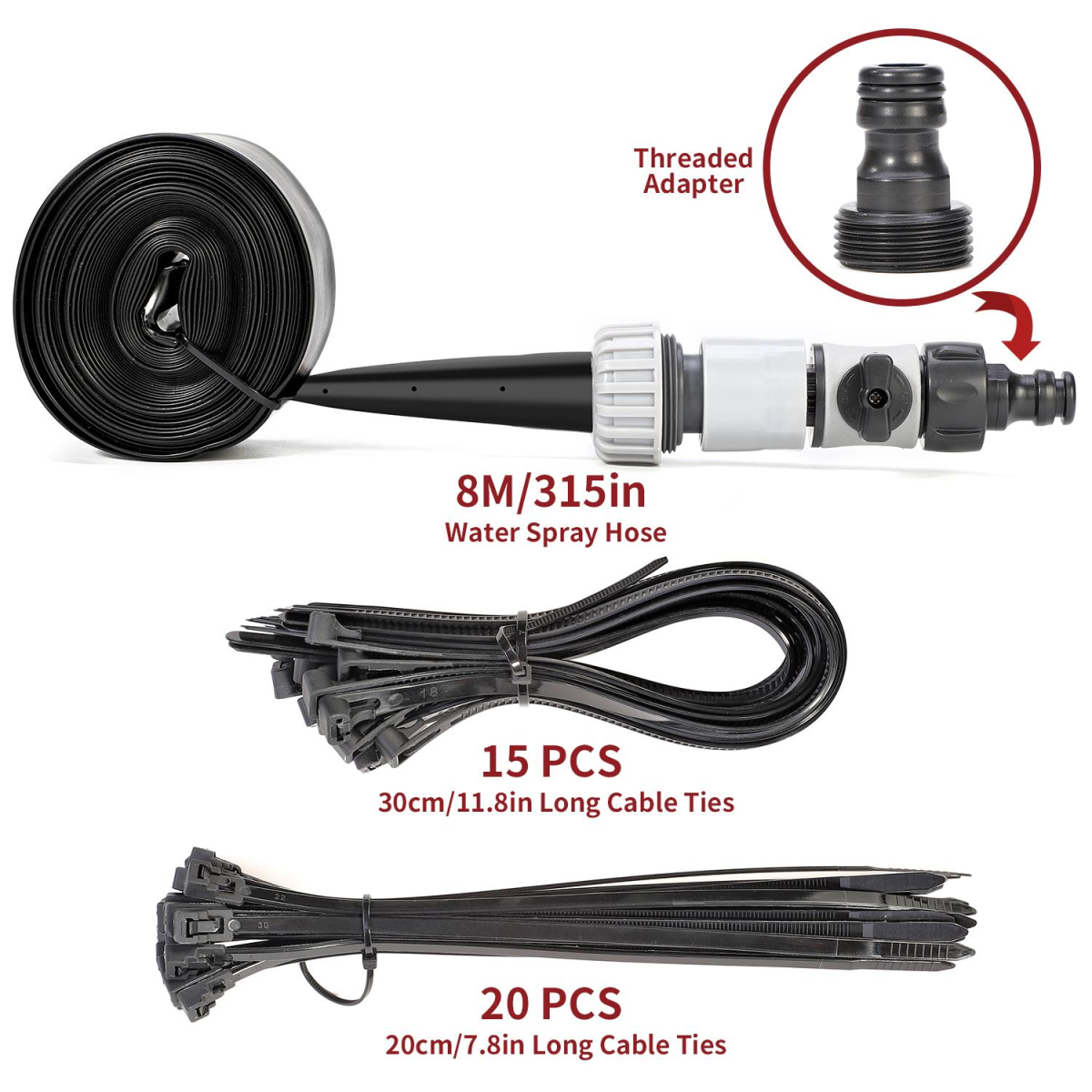 Vinsani 8M Garden Sprinkler