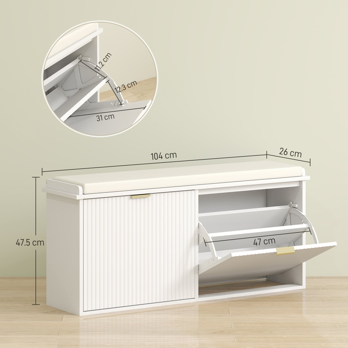 Shoe Storage Cabinet
