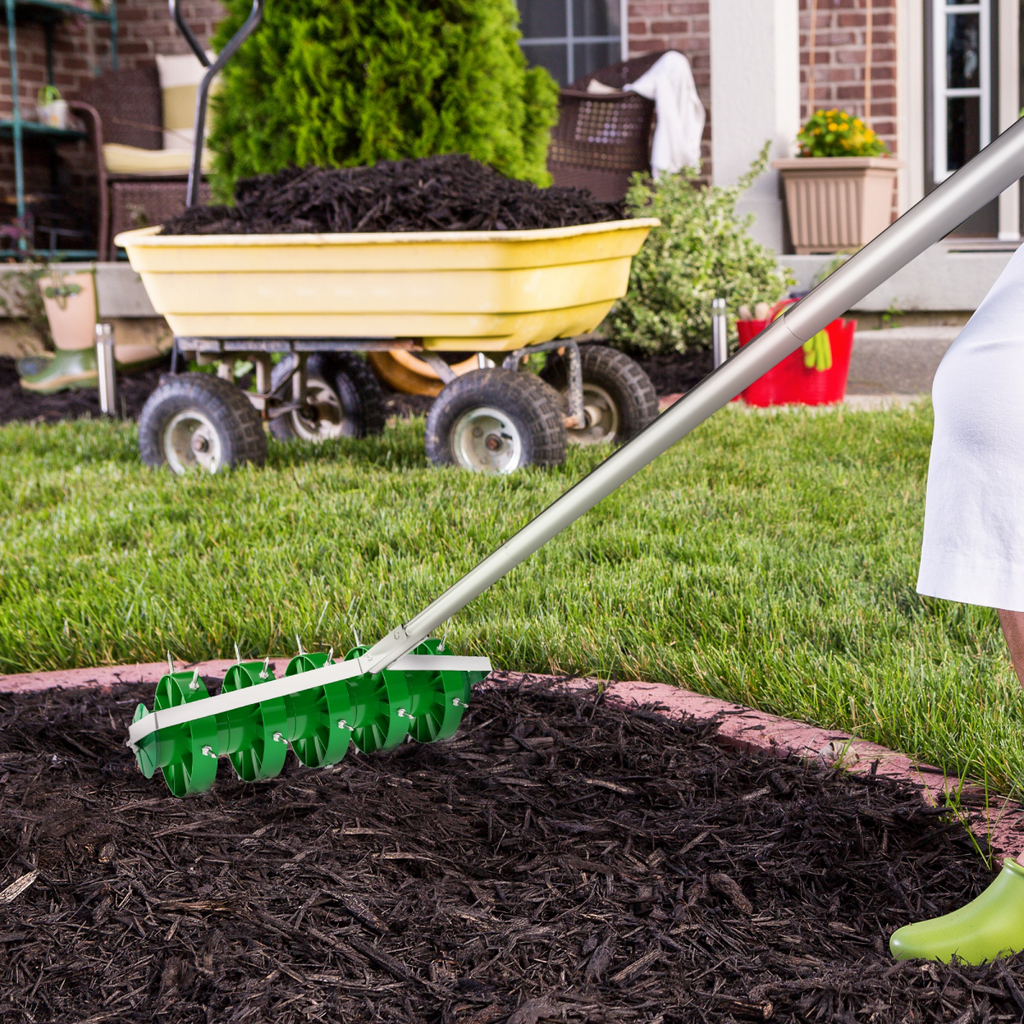 Rolling Lawn Aerator