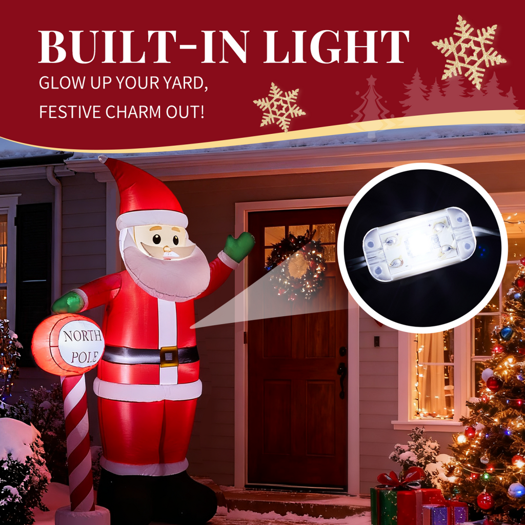 2.45M Lighted Christmas Inflatable Decoration