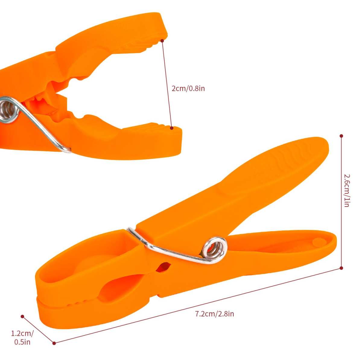 Vinsani 52Pk Plastic Pegs
